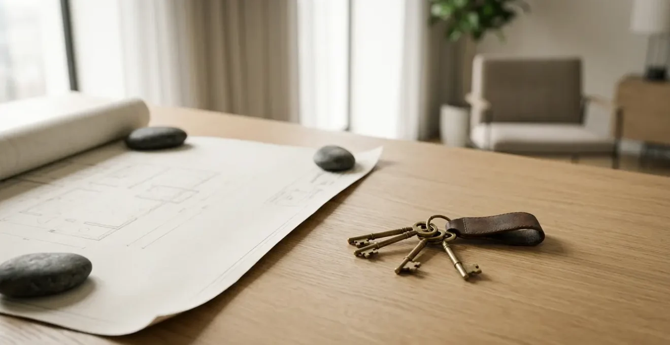 Vue conceptuelle illustrant les coûts cachés de l'achat immobilier au-delà du prix de vente