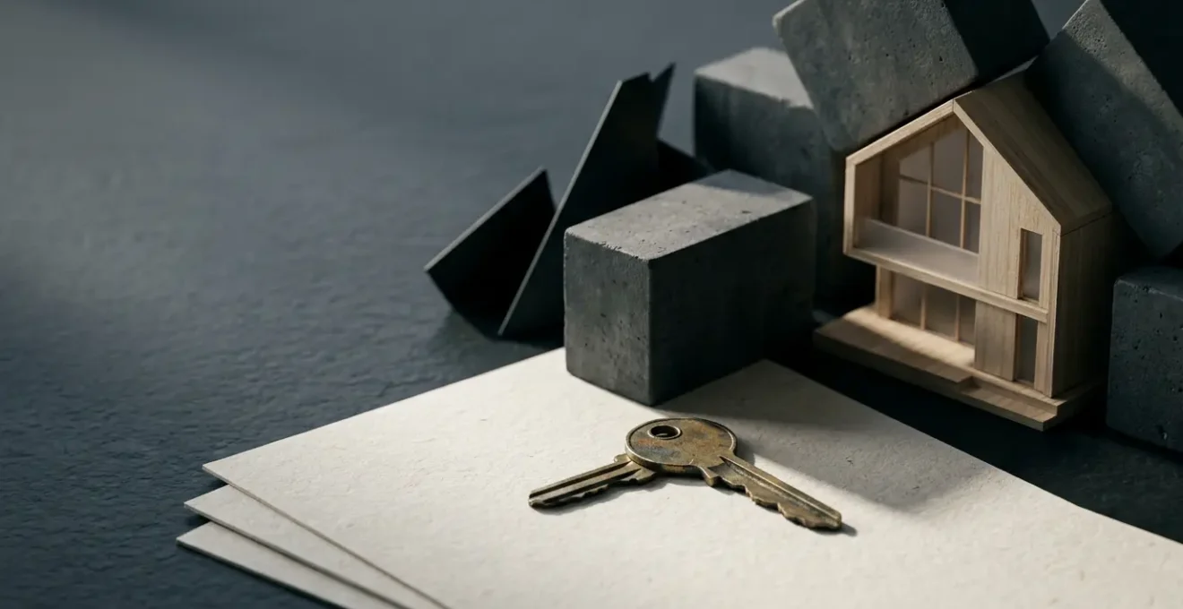 Concept de stress financier lié à un prêt relais immobilier en difficulté