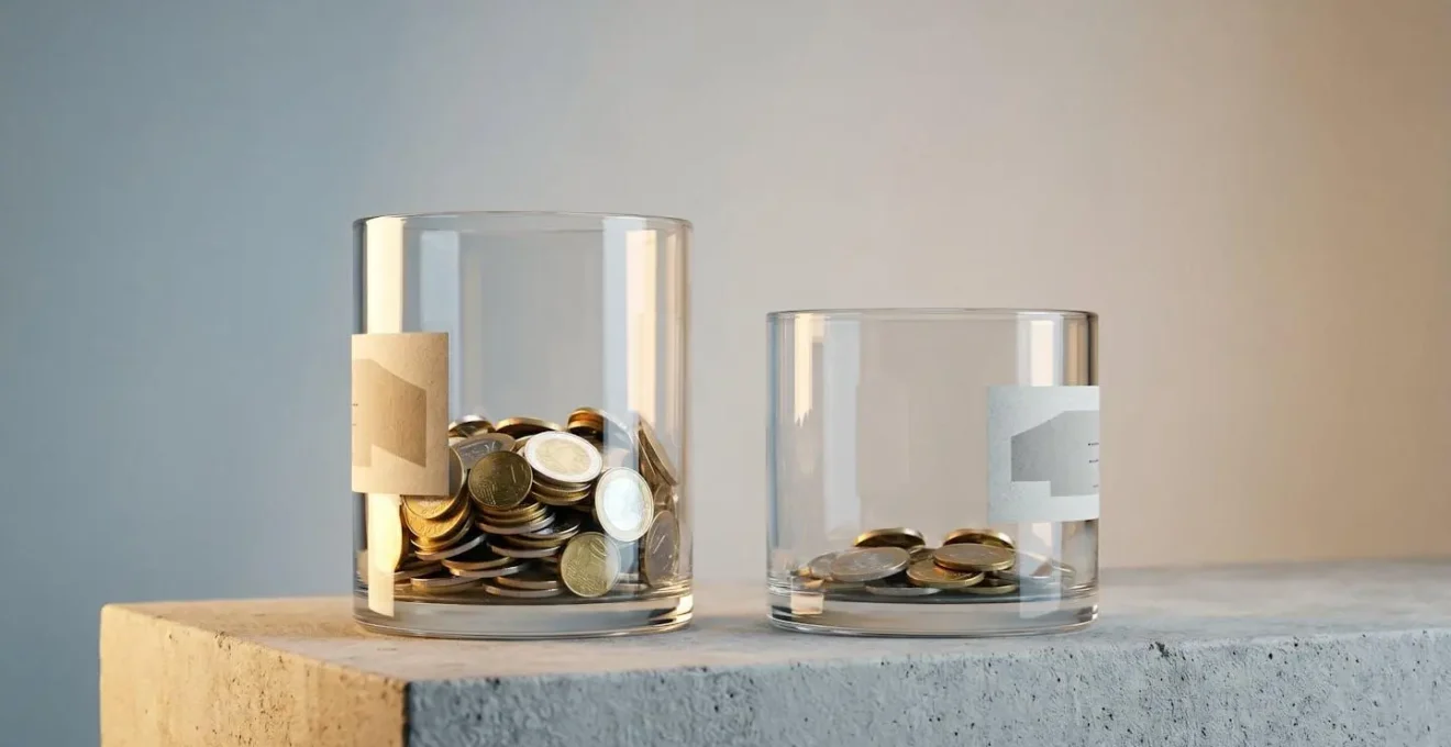 Concept visuel de fiscalité des placements financiers et optimisation du rendement net